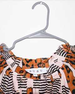 Printed Mini Dress