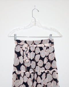 Floral Printed Maxi Skirt