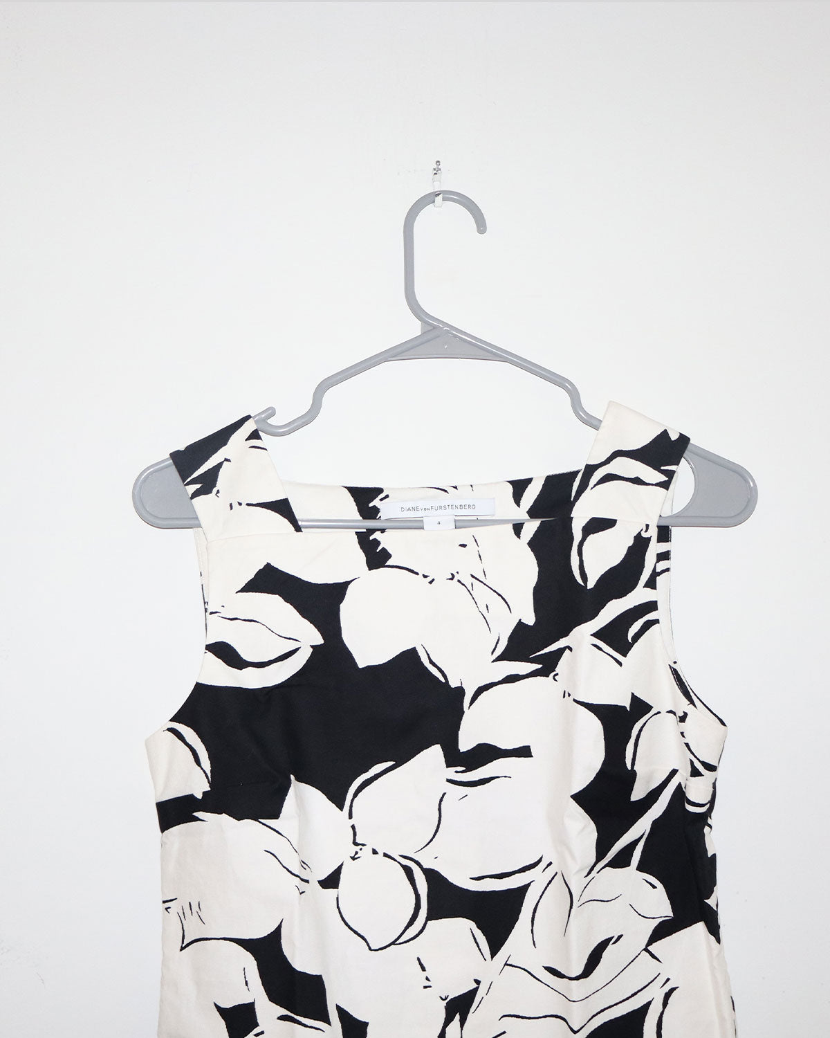 Floral Print Square Neckline Blouse