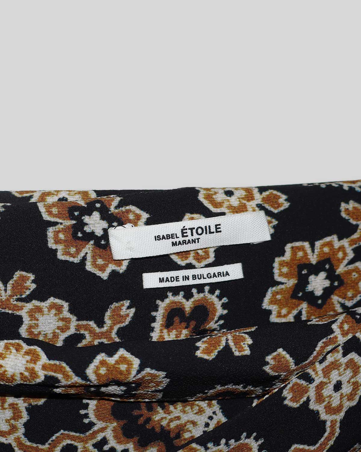 Floral Print Knee-Length Skirt