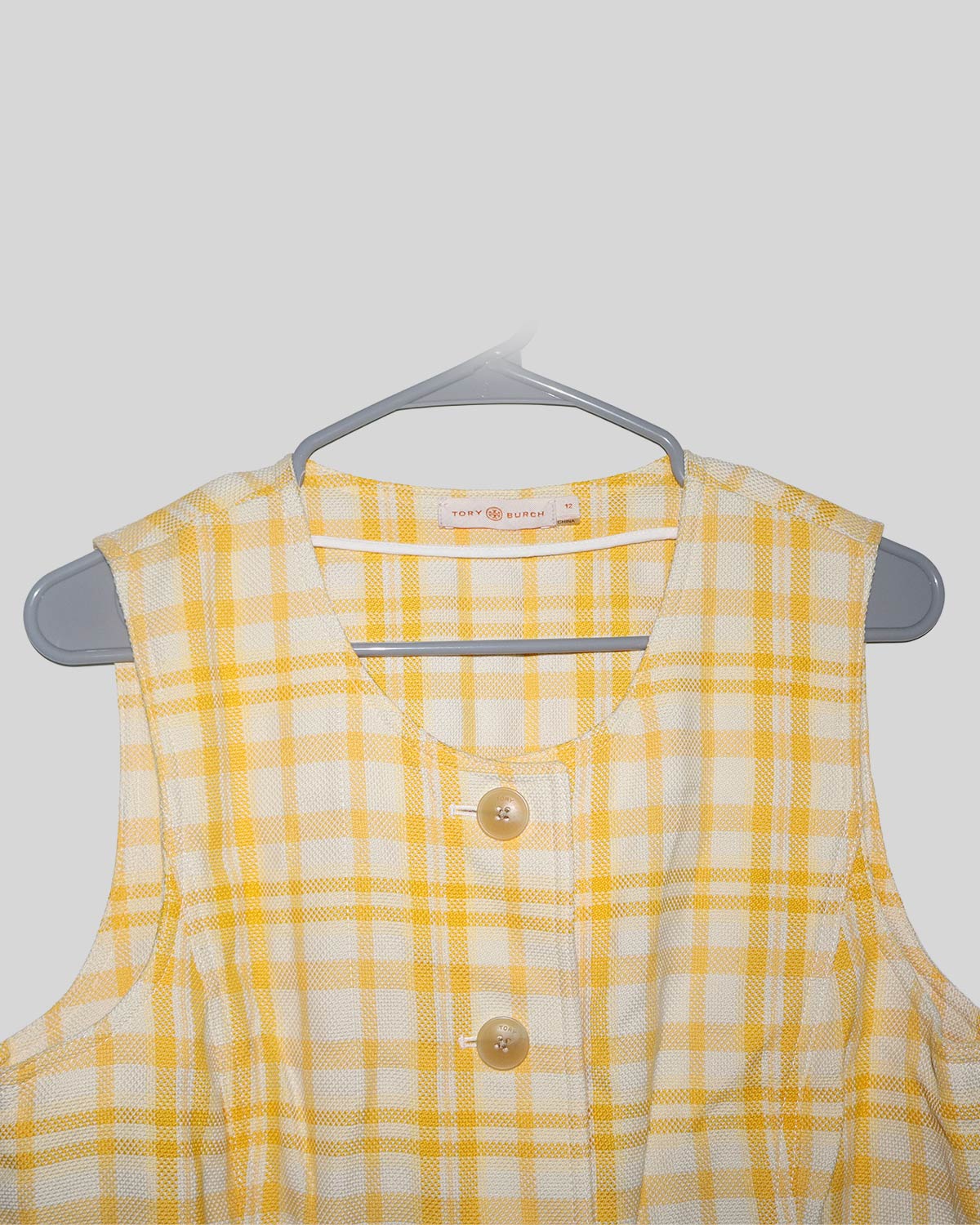 Plaid Print Mini Dress