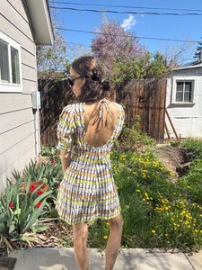 Printed Mini Dress