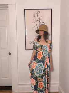 Floral Printed Maxi Dress