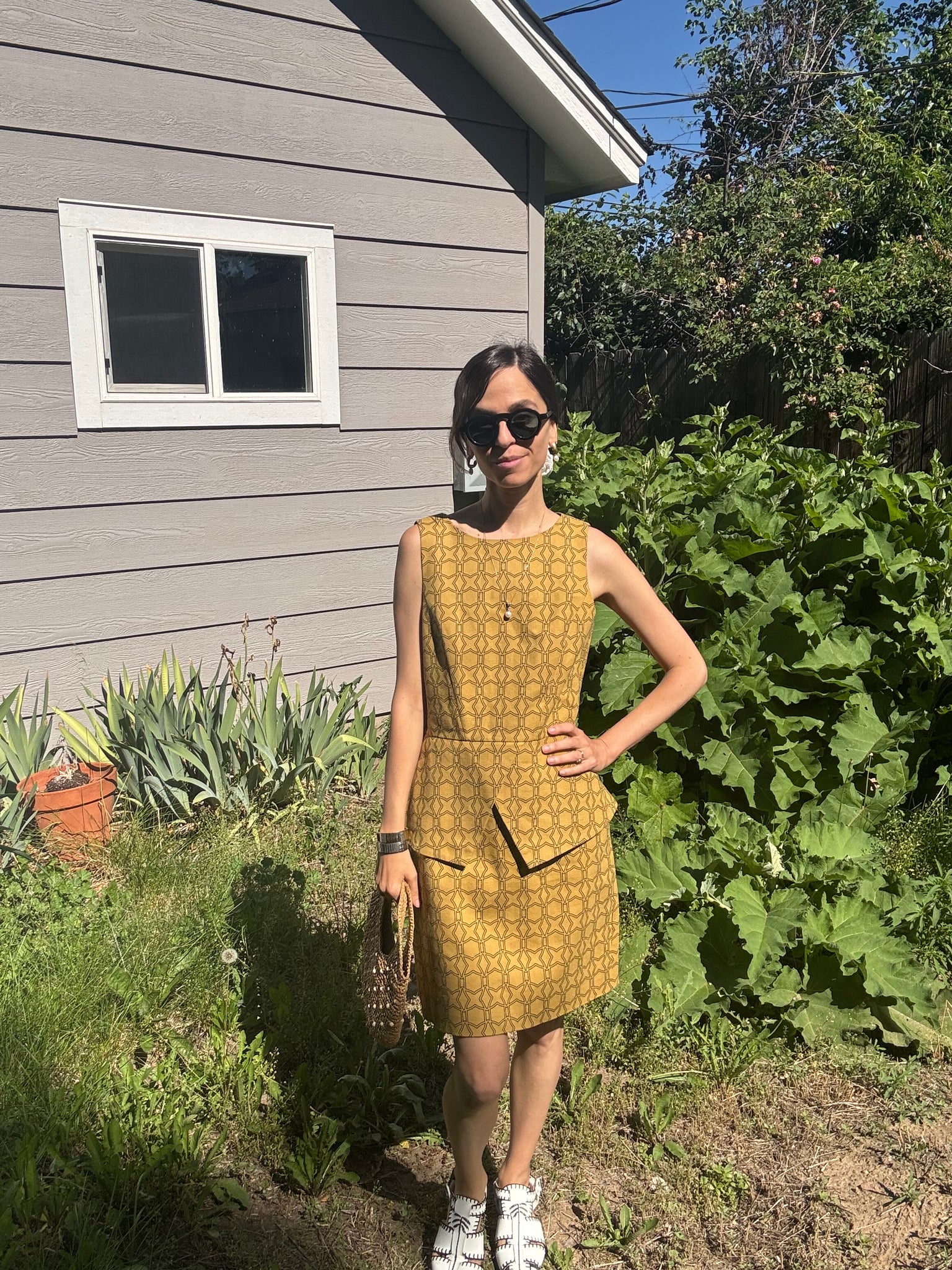 Printed Mini Dress