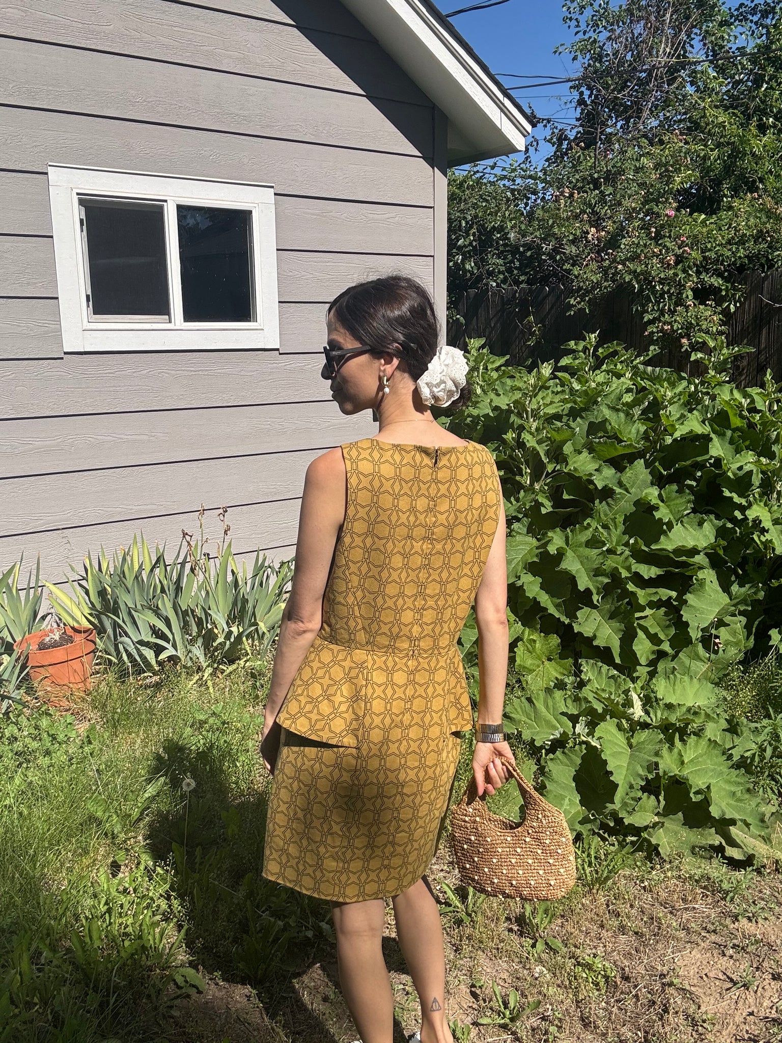 Printed Mini Dress