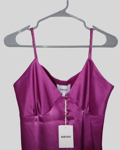 V-Neck Sleeveless Crop Top