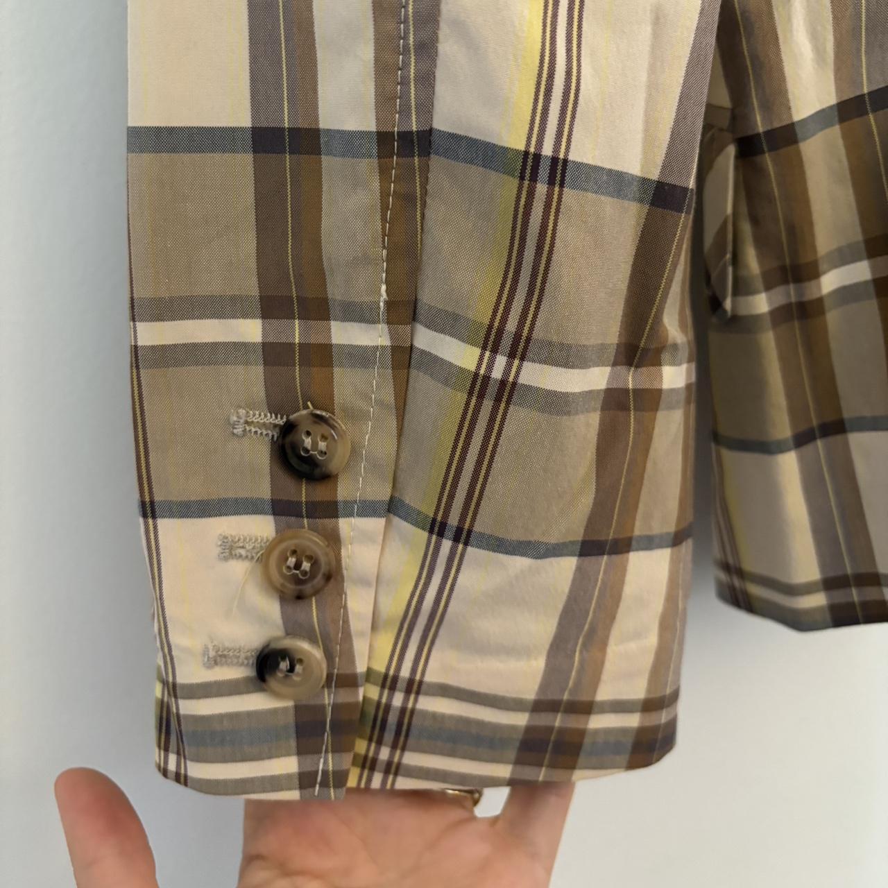 Plaid Print Blazer Size: XS | US 0