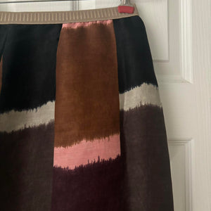 MARNI  Silk Knee-Length Skirt Size: XS | US2, IT38