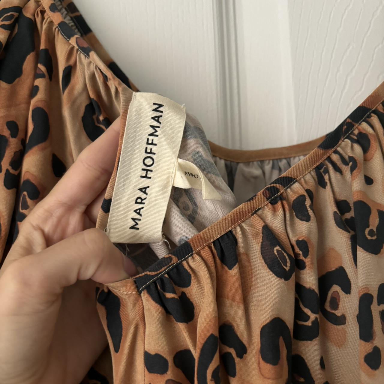 Mara Hoffman’s animal print top Size: S | US 4