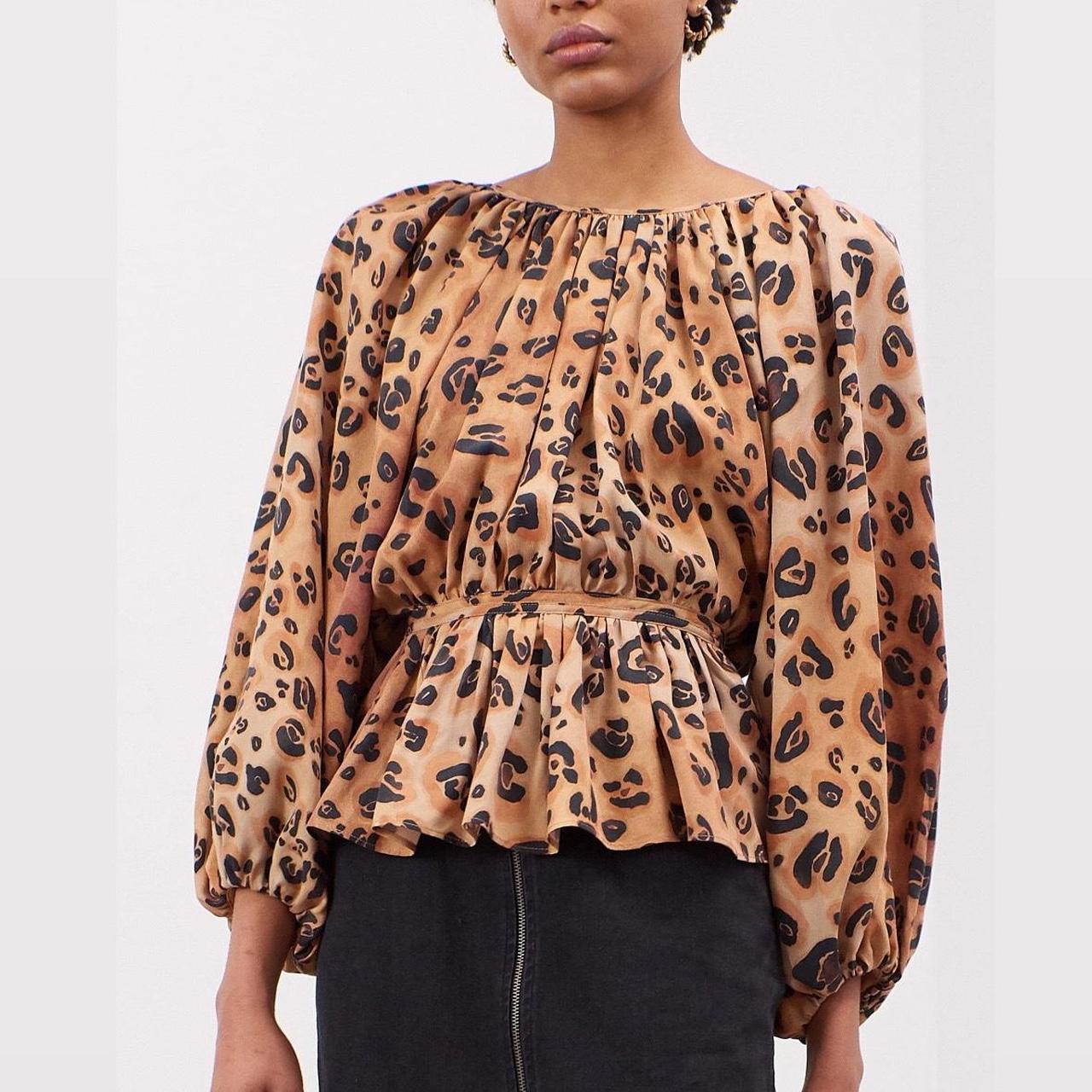 Mara Hoffman’s animal print top Size: S | US 4