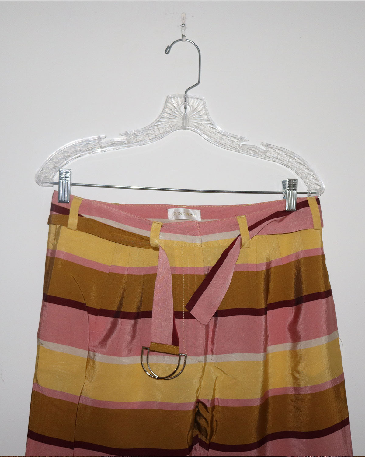 Striped Straight Leg Pants