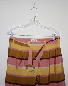 Striped Straight Leg Pants