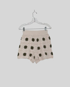 Knit Mini Shorts