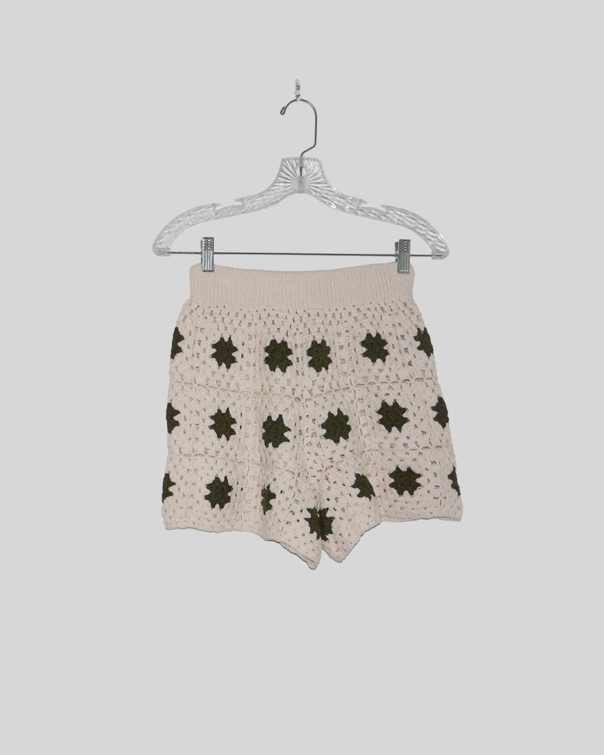 Knit Mini Shorts