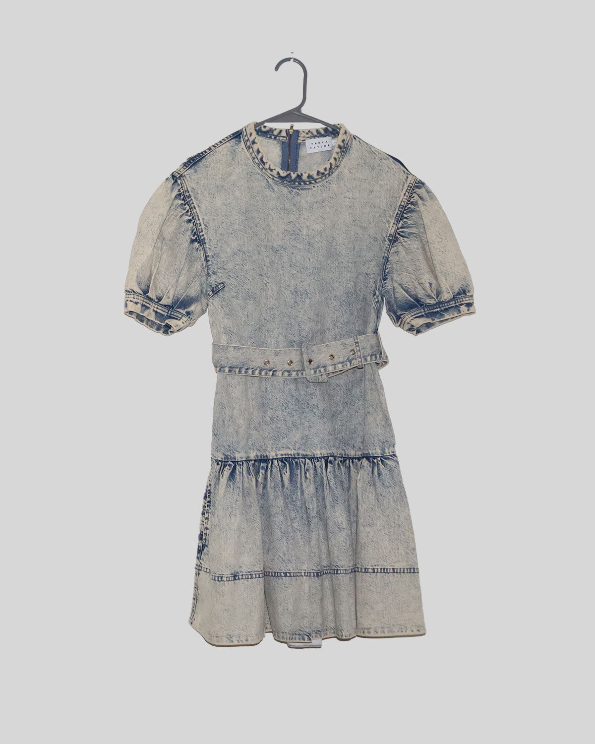 white christmas dresses Denim Mini Dress – In The Name Of Clothes