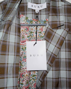 Plaid Print Vest