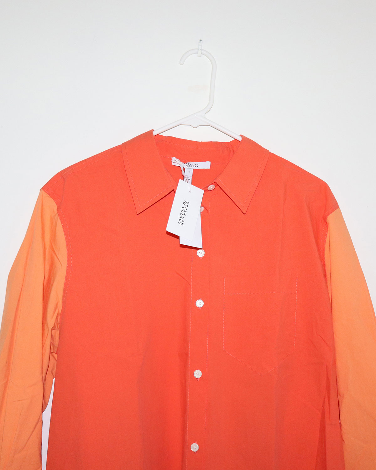 Derek Lam 10 Crosby Long Sleeve Button-Up Top Size: M | US 8