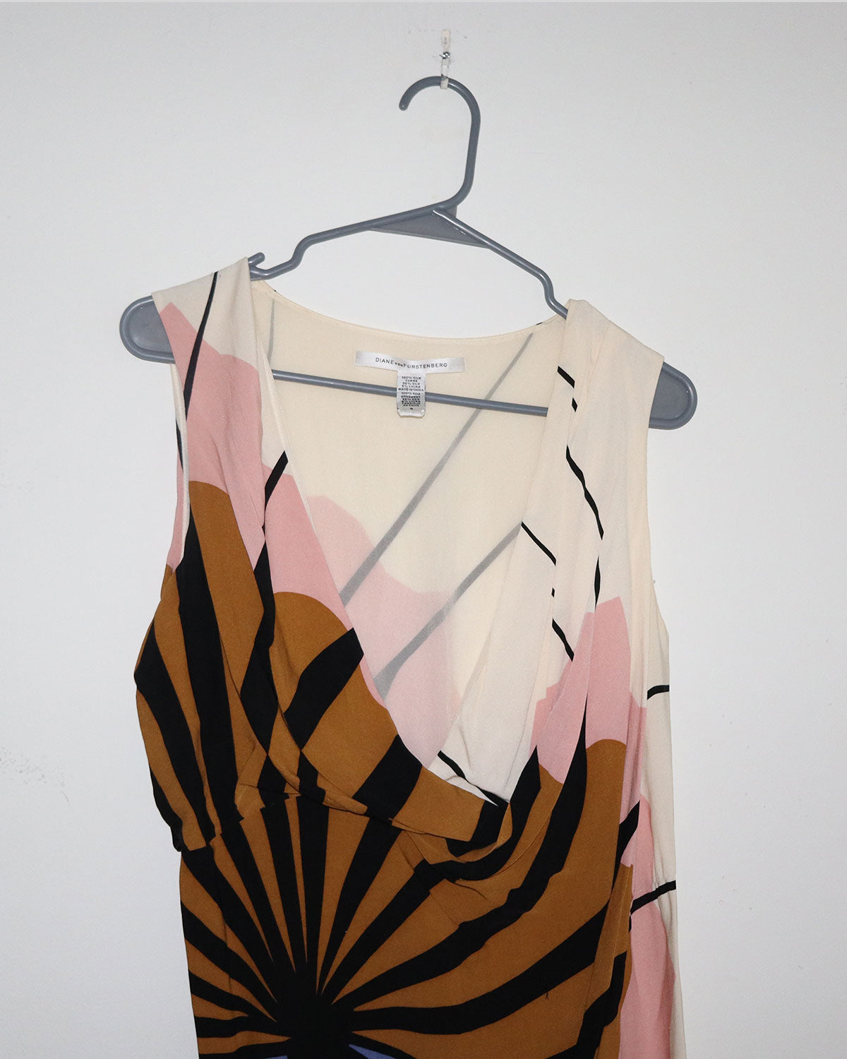 Silk Knee-Length Dress
