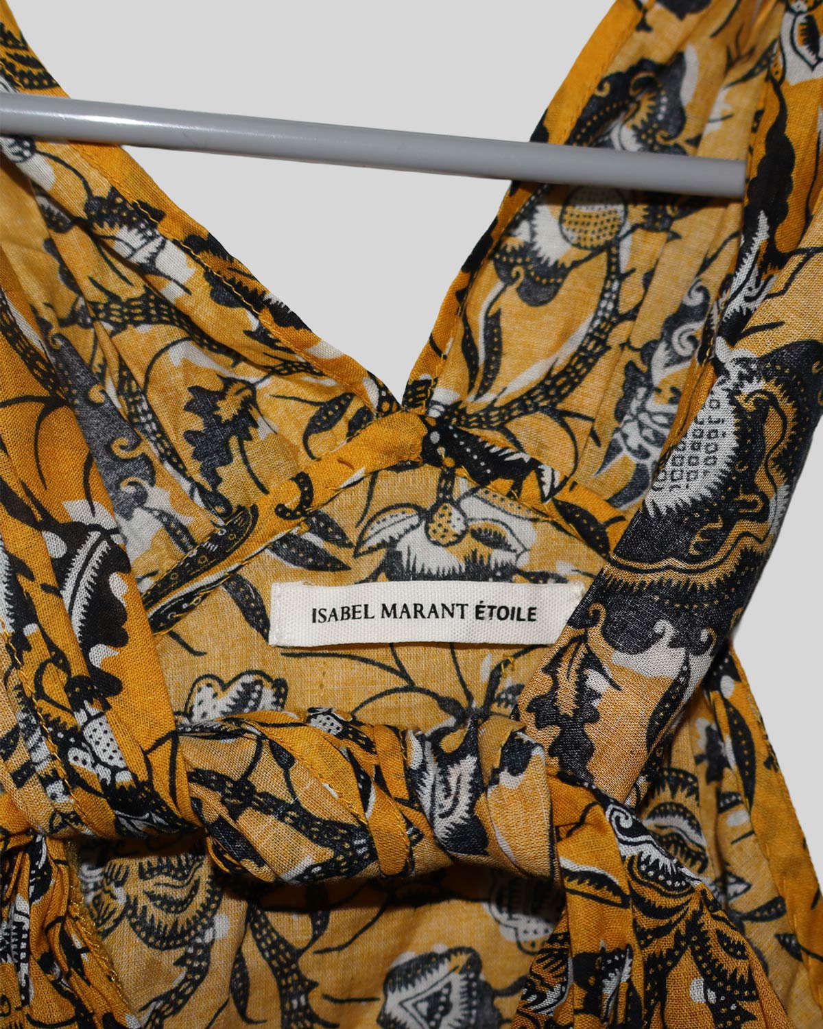 Floral Print Cowl Neck Blouse