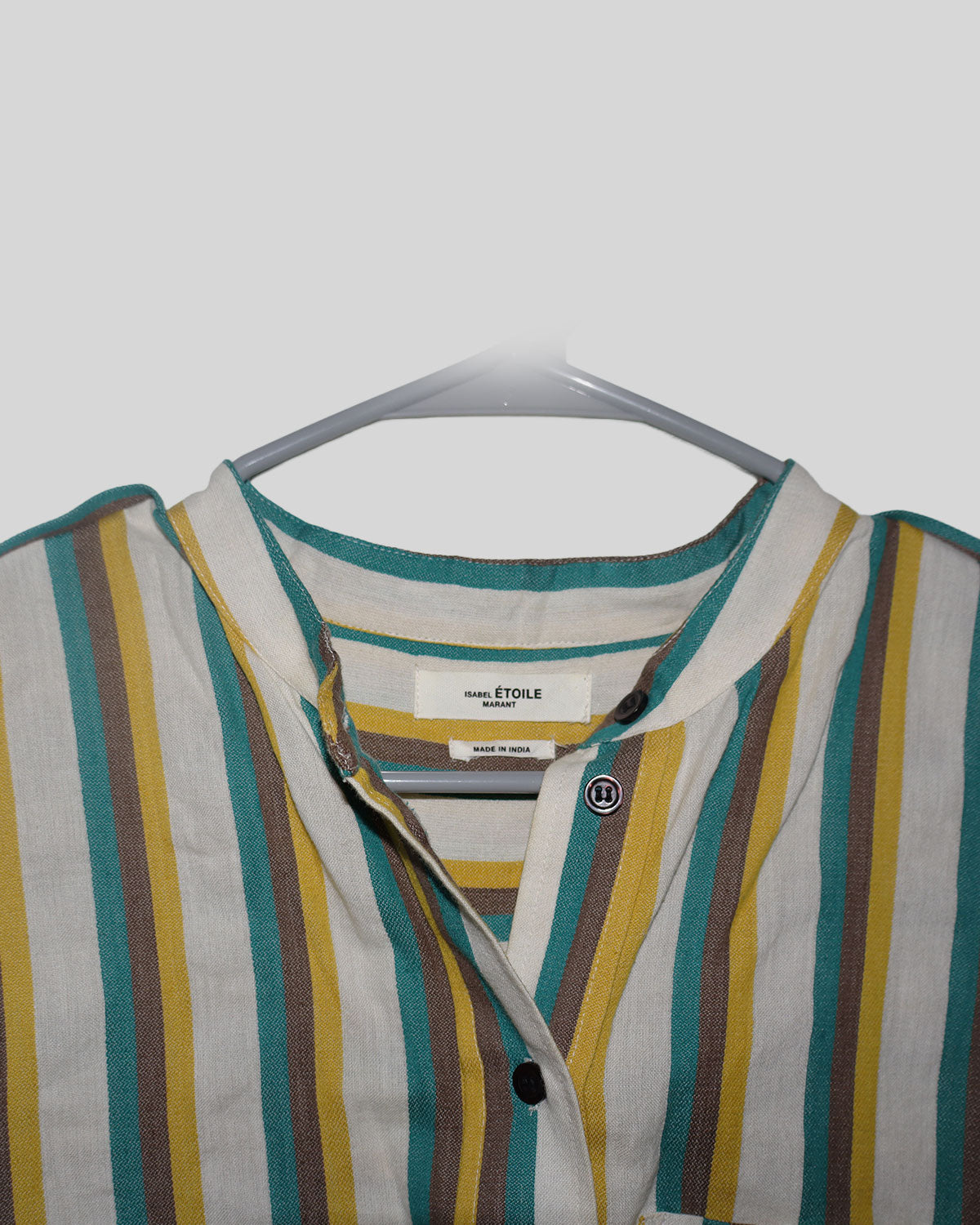 Striped Knee-Length Dress