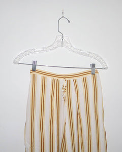 Striped Wide Leg Pants