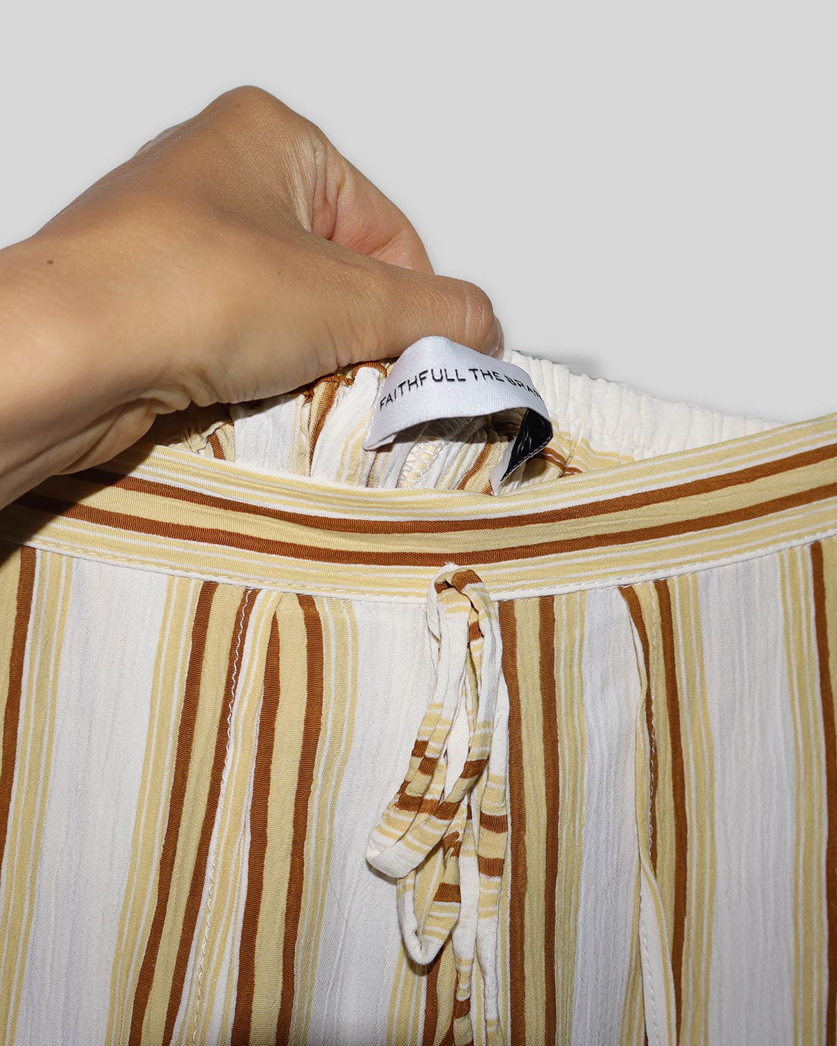 Striped Wide Leg Pants