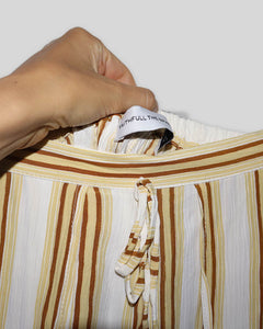 Striped Wide Leg Pants