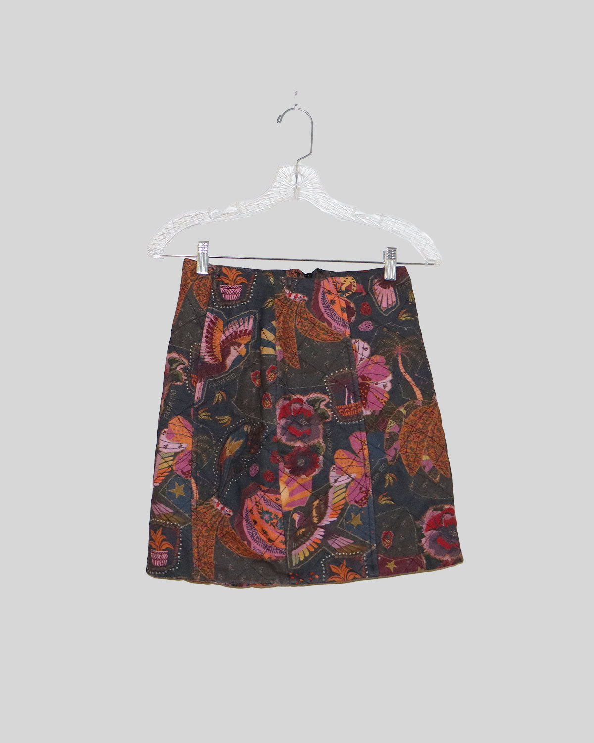 Printed Mini Skirt