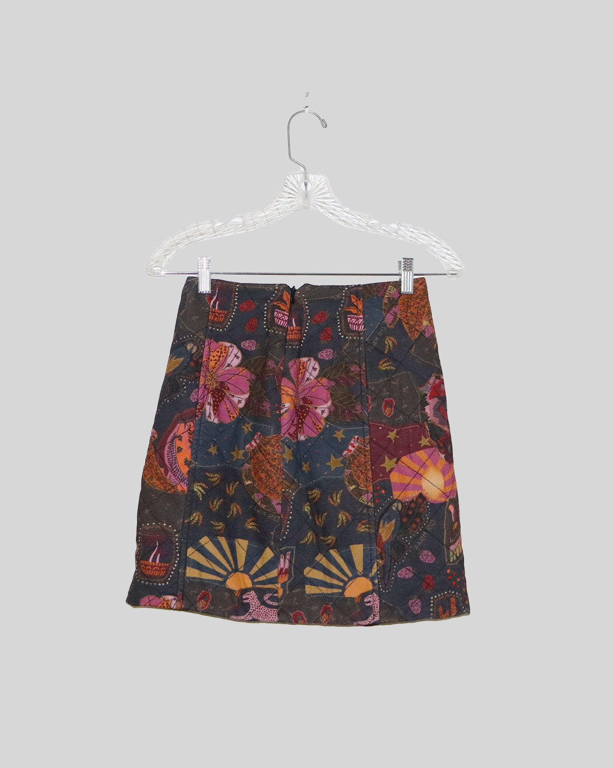 Printed Mini Skirt