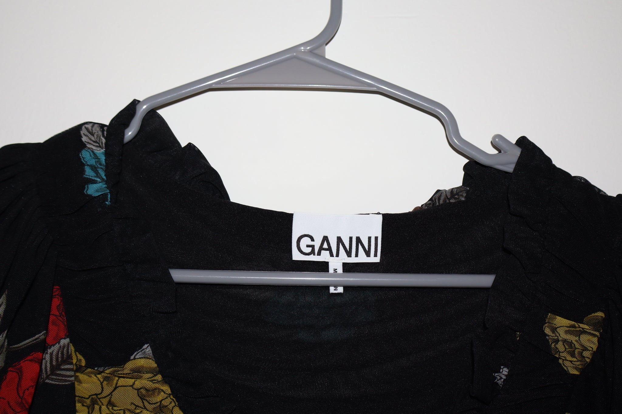 GANNI Printed Mini Dress Size: M | US6, DK36