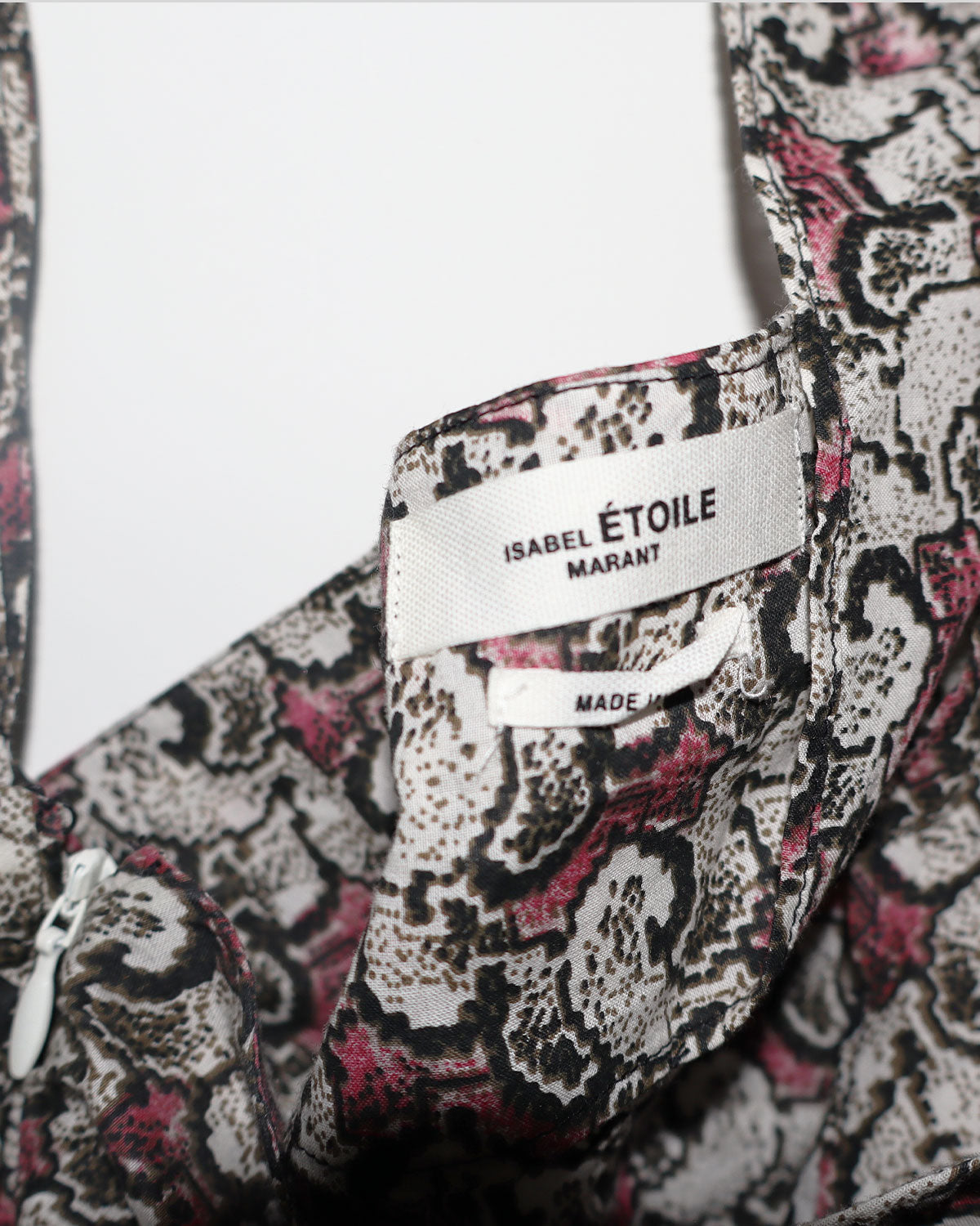 Floral Print One-Shoulder Blouse