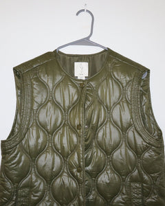 Joie Crew Neck Short Sleeve Puffer Vest Size: M