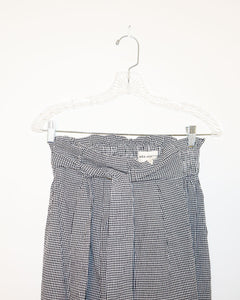 Mara Hoffman Plaid Print Wide Leg Pants Size: XS