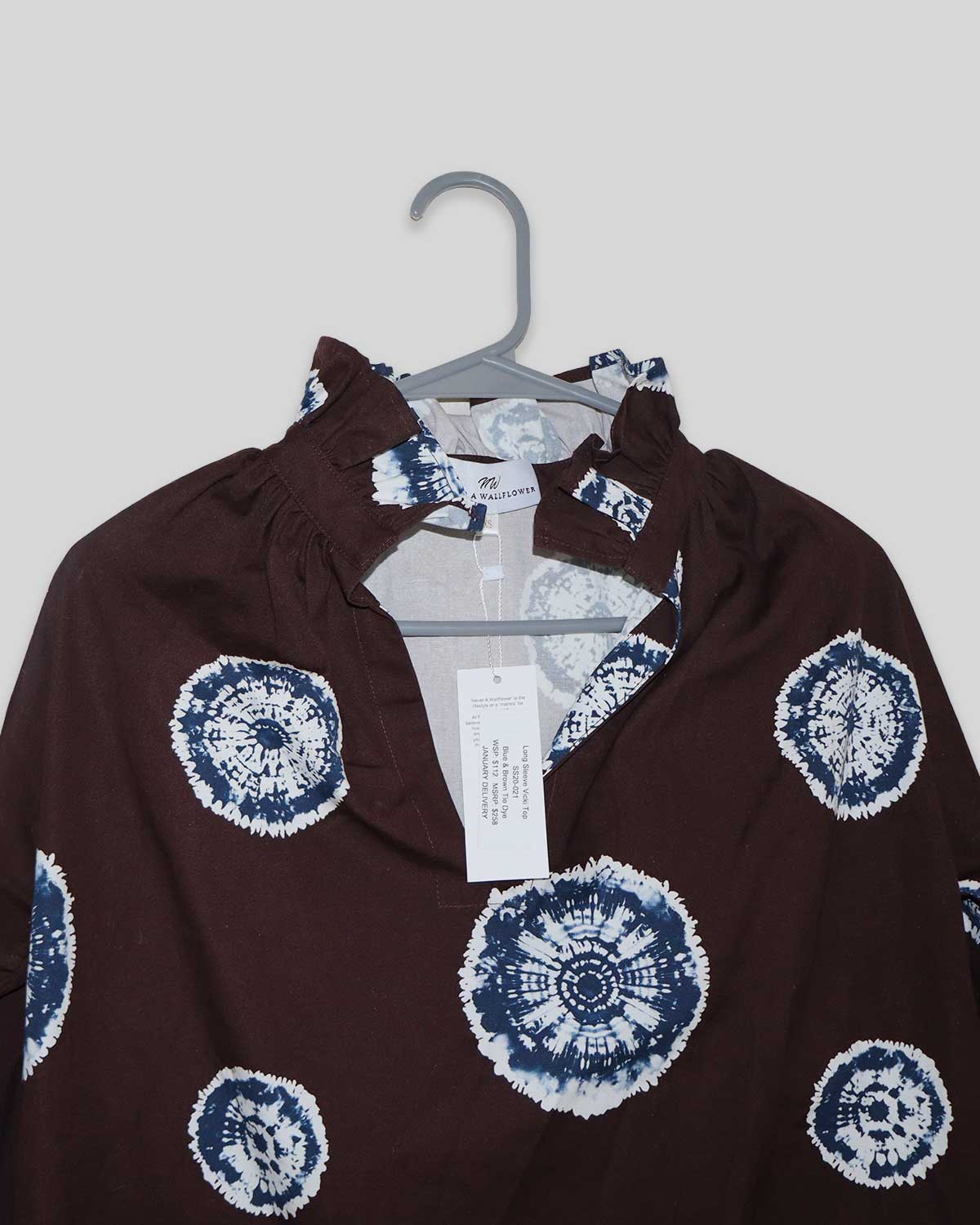 Tie Dye Print Blouse