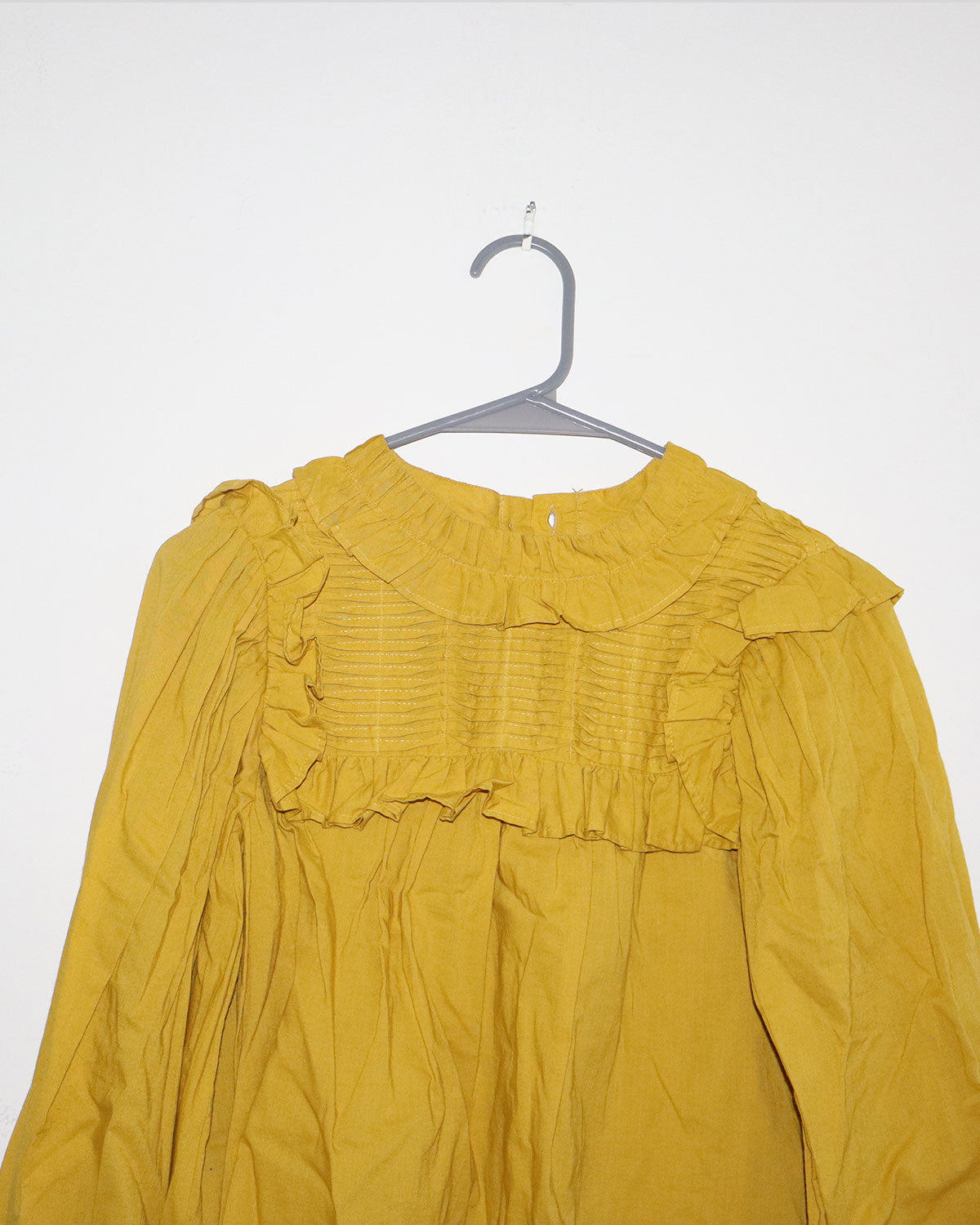 Mock Neck Long Sleeve Blouse