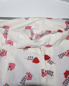 Paisley Print Mini Shorts