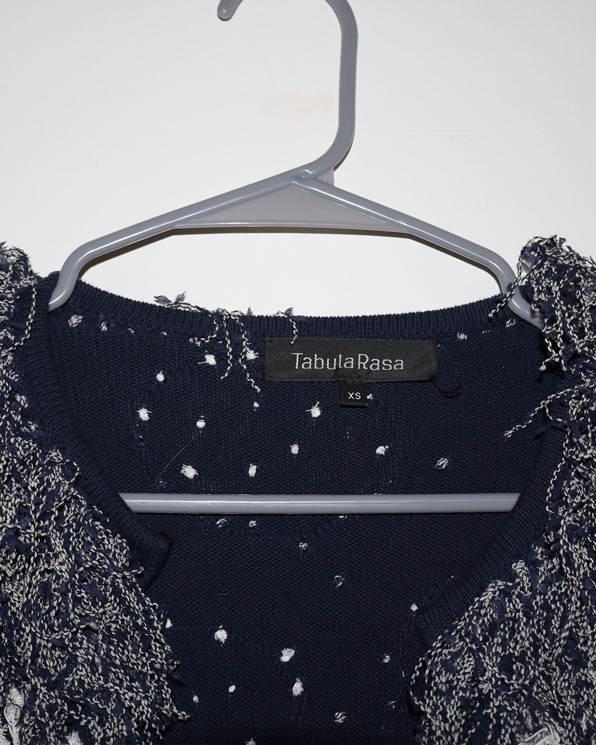 Tabula Rasa Printed Scoop Neck Sweater Size: XS