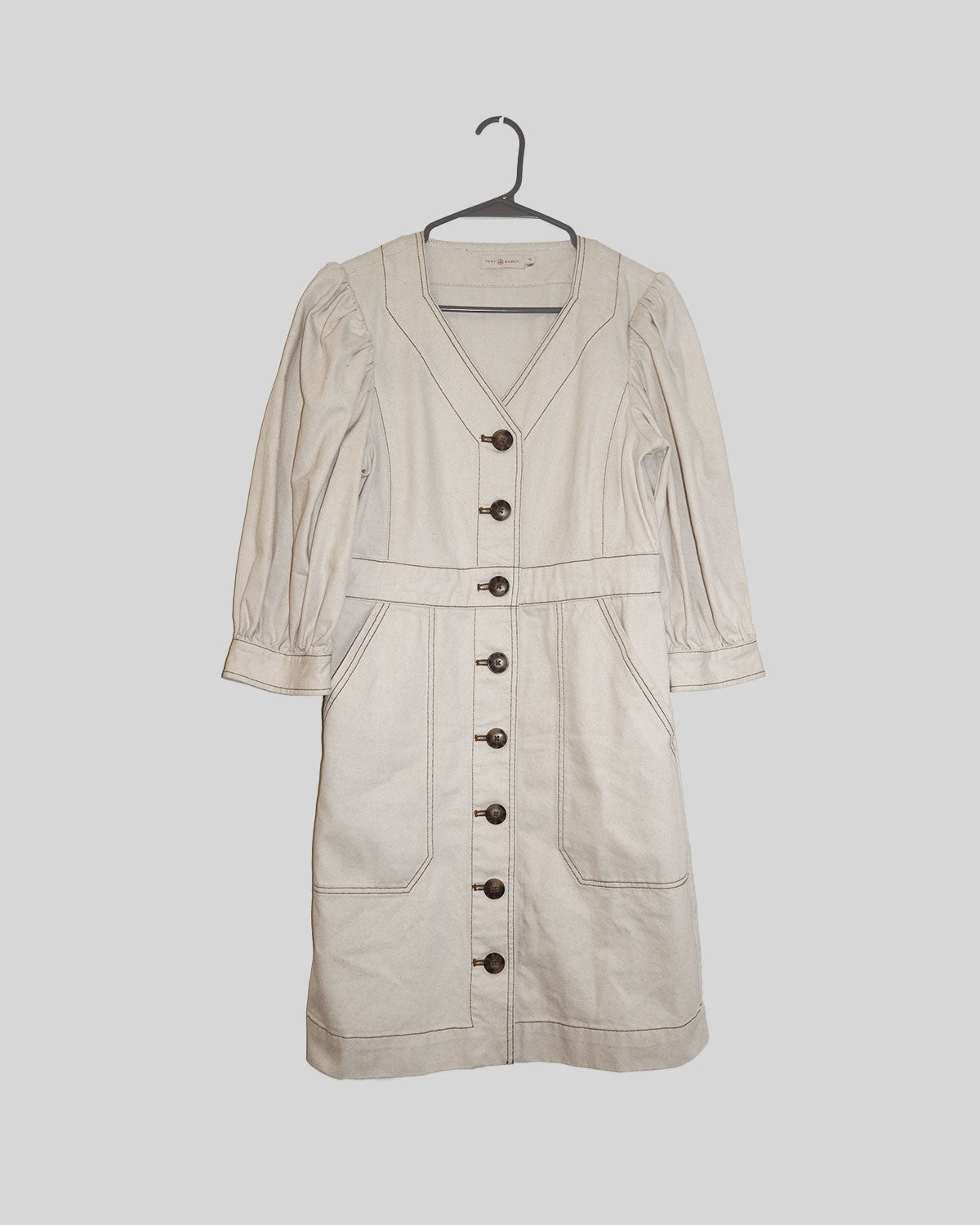 white christmas dresses V-Neck Knee-Length Dress – In The Name Of Clothes