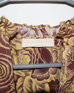 Floral Print V-Neck Blouse