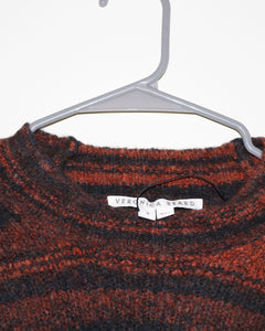 Veronica Beard Striped Crew Neck Sweater Size: S